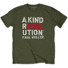 Paul Weller, Tričko A Kind Revolution, Unisex, Zelená