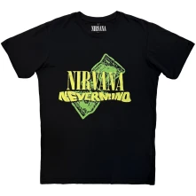 Nirvana, Tričko Nevermind Dollar, Unisex, Čierna