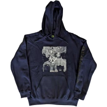 The Beatles, Mikina Reverse Revolver, Unisex, Modrá