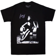 Amy Winehouse, Tričko Chair, Unisex, Čierna