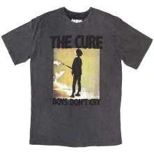 The Cure, Tričko Boys Don't Cry Box, Unisex, Šedá