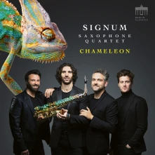 CD SIGNUM SAXOPHONE QUARTET - CHAMELEON