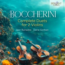 CD RUHADZE, IGOR & DARIA ... - BOCCHERINI: COMPLETE DUETS FOR 2 VIOLINS