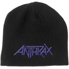 Anthrax, Čapica Logo, Unisex, Čierna