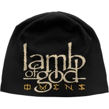 Lamb of God, Čapica Omens, Unisex, Čierna