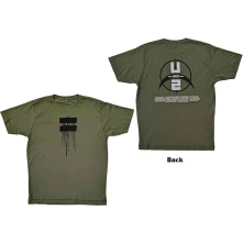 U2, Tričko 360 Degree Tour 2009 Drip, Unisex, Zelená