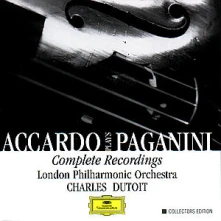 CD ACCARDO/DUTOIT/LPO - ACCARDO PLAYS PAGANINI/KOM