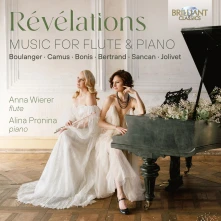 CD WIERER, ANNA & ALINA PRON - REVELATIONS: MUSIC FOR FLUTE & PIANO