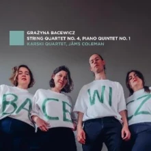 CD GRAZYNA BACEWICZ: STRING QUARTET NO. 4, PIANO QUINTET NO. 1
