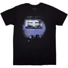 Billie Eilish, Tričko Hit Me Hard And Soft Door Falling, Unisex, Čierna