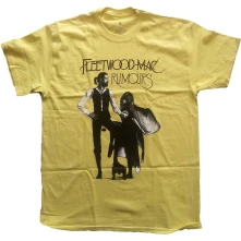 Fleetwood Mac, Tričko Rumours, Unisex, Žltá