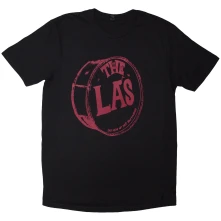 The La's, Tričko Red Drum Head Logo, Unisex, Čierna