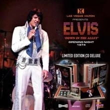 CD LAS VEGAS DOWN IN THE ALLEY OPENING NIGHT 1974