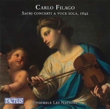 CD ENSEMBLE LES NATIONS - FILAGO: SACRI CONCERTI A VOCE SOLA