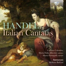 CD COLOMBO, CARLOTTA/MARIA D - HANDEL: ITALIAN CANTATAS