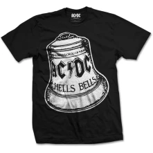 AC/DC, Tričko Hells Bells, Unisex, Čierna