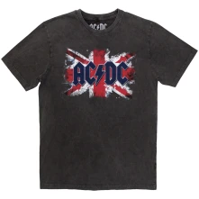 AC/DC, Tričko Flag, Unisex, Šedá