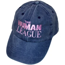 The Human League, Šiltovka Logo, Unisex, Modrá
