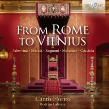 CD CANTO FIORITO - FROM ROME TO VILNIUS