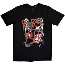 Billy Idol, Tričko Tour '84, Unisex, Čierna