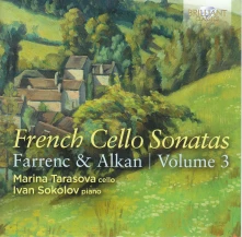 CD Tarasova, Marina & Iva... - French Cello Sonatas Volume 3: Farrenc & Alkan