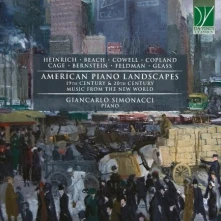 CD Simonacci, Giancarlo - American Piano Landscapes - 19th Century & 20th Century