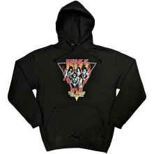 Kiss, Mikina Triangle, Unisex, Čierna