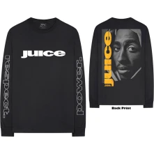 2Pac, Tričko s dlhým rukávom Respect, Unisex, Čierna