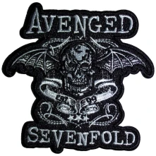 Nažehlovačka Deathbat Banner Cut-Out