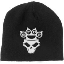 Five Finger Death Punch, Čapica Knuckle-Duster Logo & Skull, Unisex, Čierna