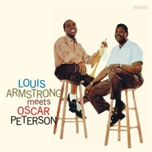 Vinyl Louis Armstrong Meets Oscar Peterson (Blue Vinyl)
