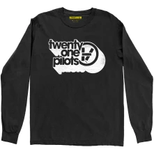 Twenty One Pilots, Tričko s dlhým rukávom Vessel Vintage, Unisex, Čierna