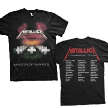 Tričko Master of Puppets European Tour '86.