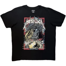 Metallica, Tričko Conquest, Unisex, Čierna