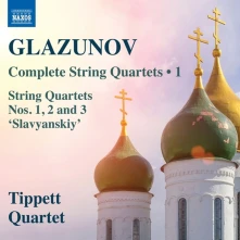 Tippett Quartet, CD GLAZUNOV: COMPLETE STR...