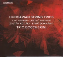 CD TRIO BOCCHERINI - HUNGARIAN STRING TRIOS