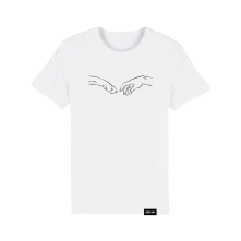 Labka Hore, Tričko Labka Hore, Unisex, Biela