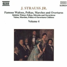 CD V/A - J. Strauss Jr. Vol. 4: Famous Waltzes, Polkas, Marches and Overtures