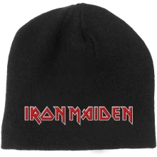 Iron Maiden, Čapica Logo, Unisex, Čierna