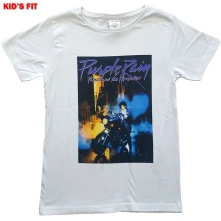 Prince, Tričko Purple Rain, Dieťa, Biela