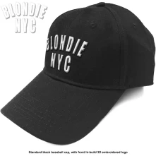 Blondie, Šiltovka NYC Logo, Unisex, Čierna