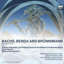 CD BACHS, BENDA AND BRONN...