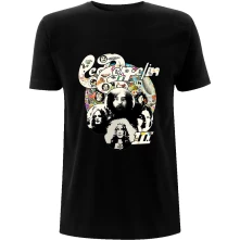 Led Zeppelin, Tričko Photo III, Unisex, Čierna