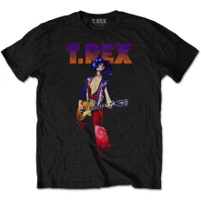T. Rex, Tričko Rockin', Unisex, Čierna