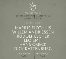 CD PROJECT PALOMA 3 THE NETHERLANDS: SECOND WORLD WAR MASTERPIECES FOR FLUTE & PIANO