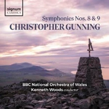 CD CHRISTOPHER GUNNING: SYMPHONIES NOS. 8 & 9