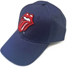 The Rolling Stones, Šiltovka Classic Tongue, Unisex, Modrá
