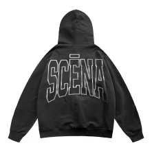 Ego, Mikina Scéna, Unisex, Čierna