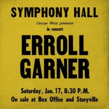 Erroll Garner, Vinyl SYMPHONY HALL CONCERT