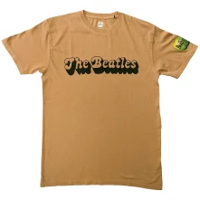 The Beatles, Tričko 70s Logo, Unisex, Natural
